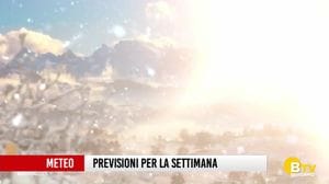 Le previsioni meteo per la nuova settimana