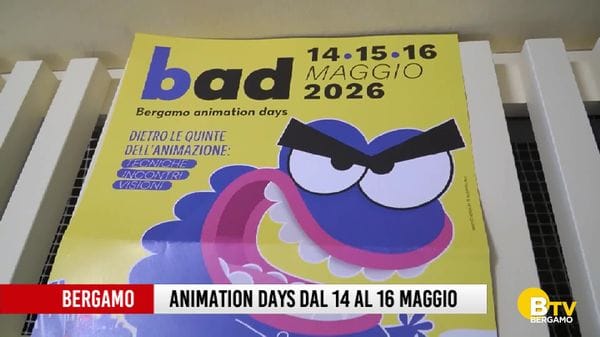 Bergamo Animation Days, dal 14 al 16 maggio la quinta edizione