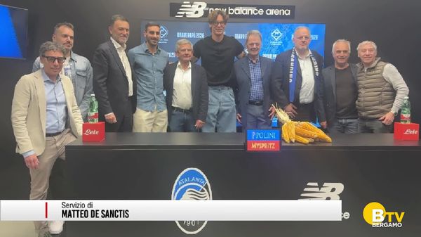 Atalanta Club Valgandino, la consegna del Premio Bravo Papà 2026 allo stadio di Bergamo