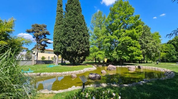 Bergamo, al parco Turani nuovo pozzo per alimentare il laghetto e area fitness