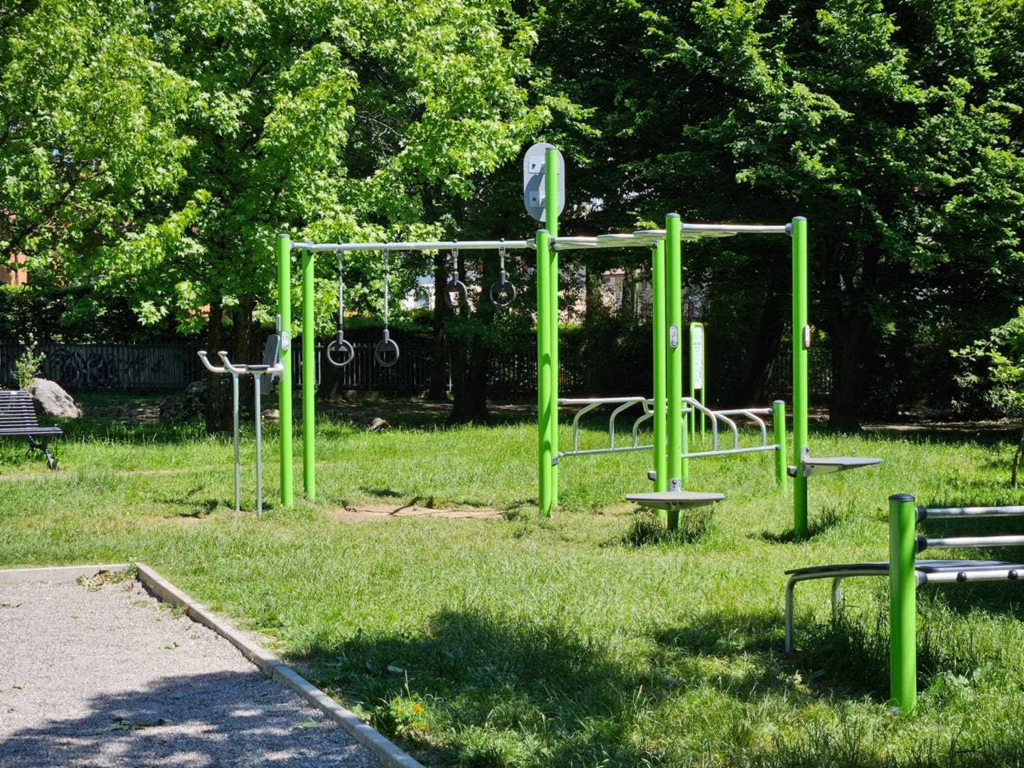 Parco Turani di Redona: nuovo pozzo per il laghetto e area fitness hi-tech