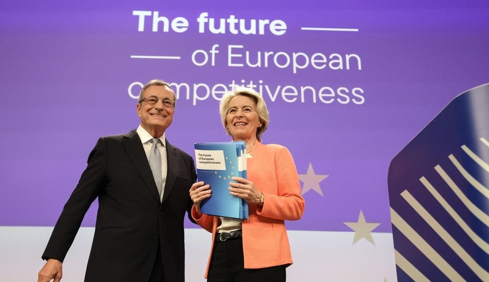 L’Europa sola e lenta, nuova sveglia di Draghi