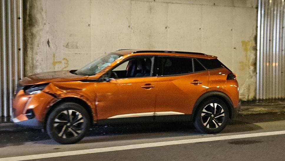 Mapello, moto contro un’auto all’uscita della galleria dell’Asse: grave un 51enne
