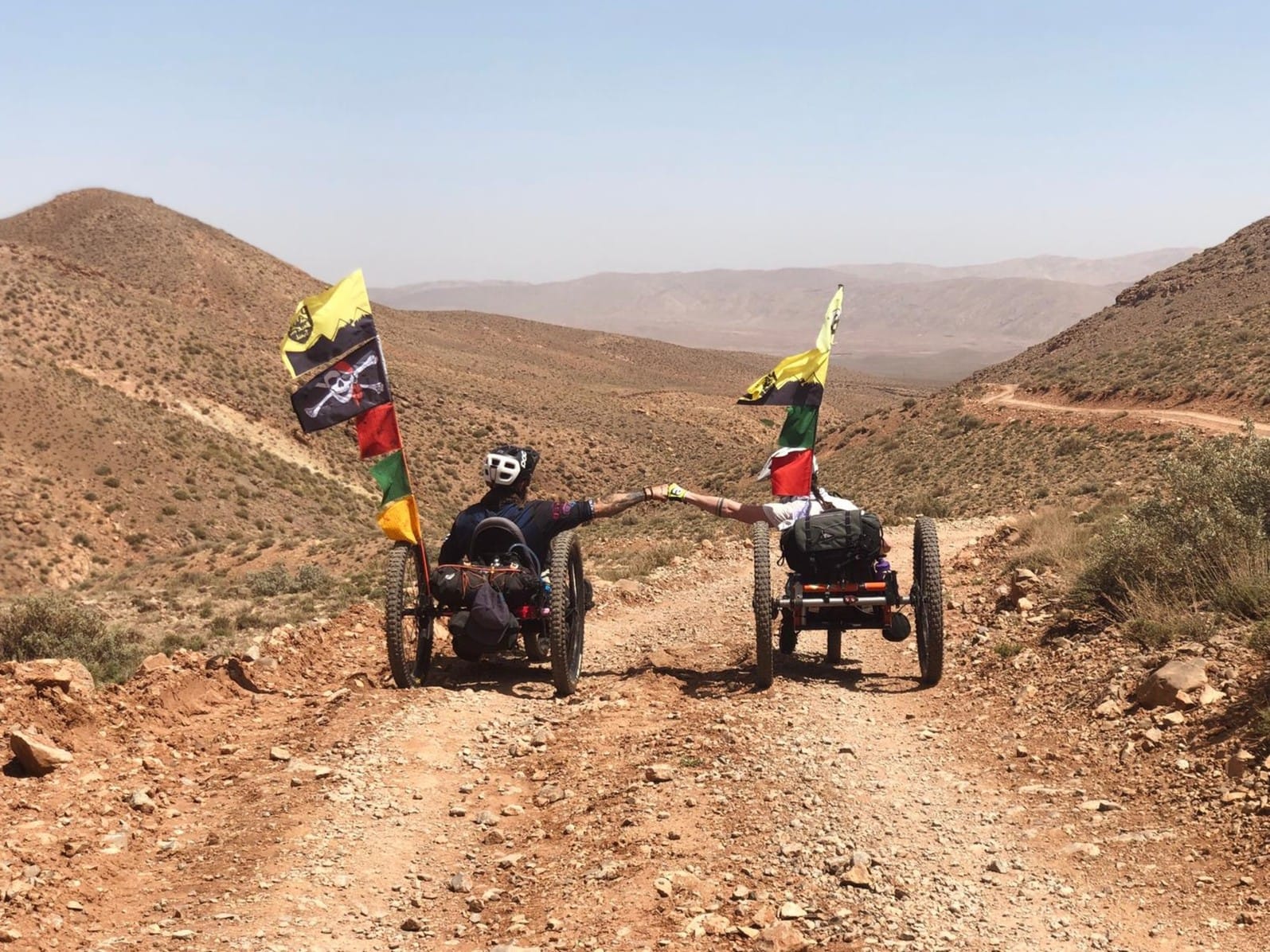 In handbike tra le montagne del Marocco. La nuova sfida di Eleonora Delnevo
