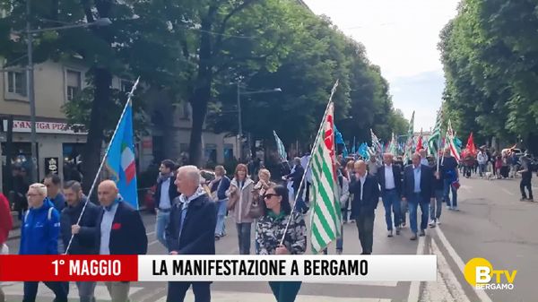 1° Maggio. Anche a Bergamo la manifestazione per un «lavoro dignitoso»