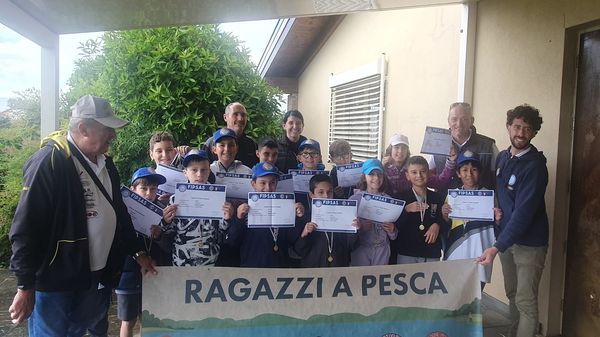 «Giovani a pesca» A Telgate più forti del temporale