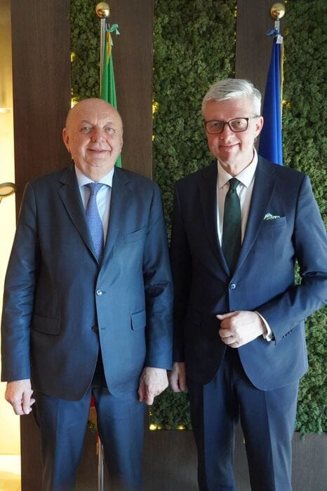 Pichetto incontra il ministro dell'Industria della Repubblica Ceca
