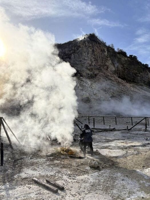 Ricostruita la struttura profonda della caldera dei Campi Flegrei