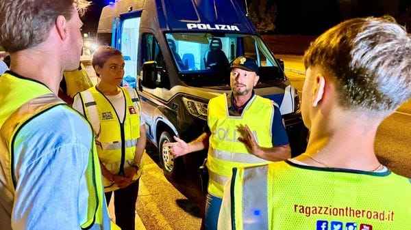 Strade, sicurezza «On the Road» con 130 ragazzi