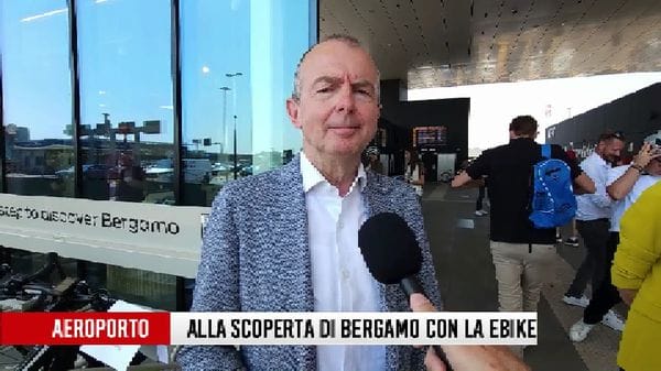 Aeroporto, inaugurato NextBg, il primo servizio di noleggio di e-bike all'interno di uno scalo aeroportuale