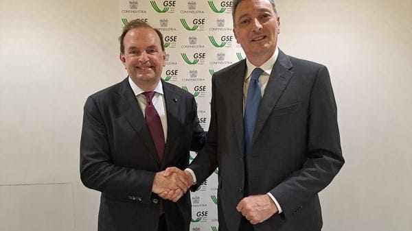 Confindustria-Gse, accordo per sportelli territoriali su transizione energetica