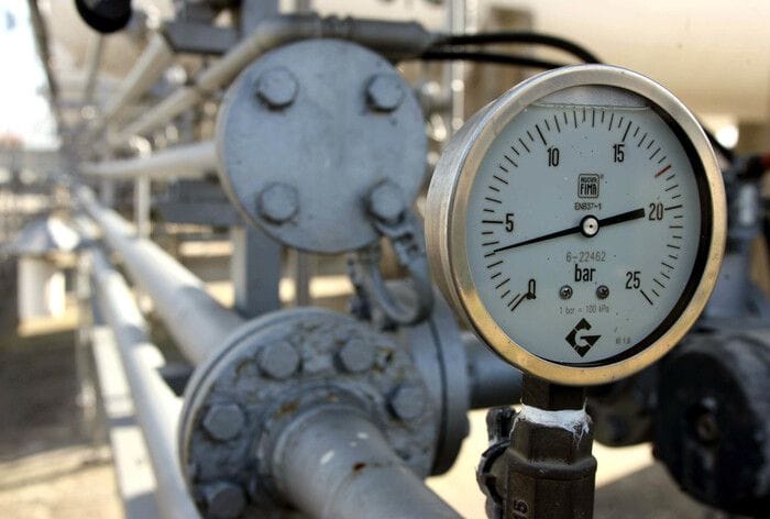 Il prezzo del gas chiude in forte rialzo a 47 euro al megawattora