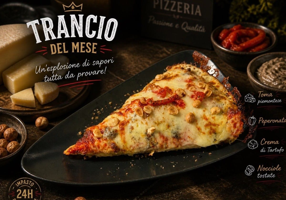 I golosi tranci gourmet di «Pizzeria dei Portici»