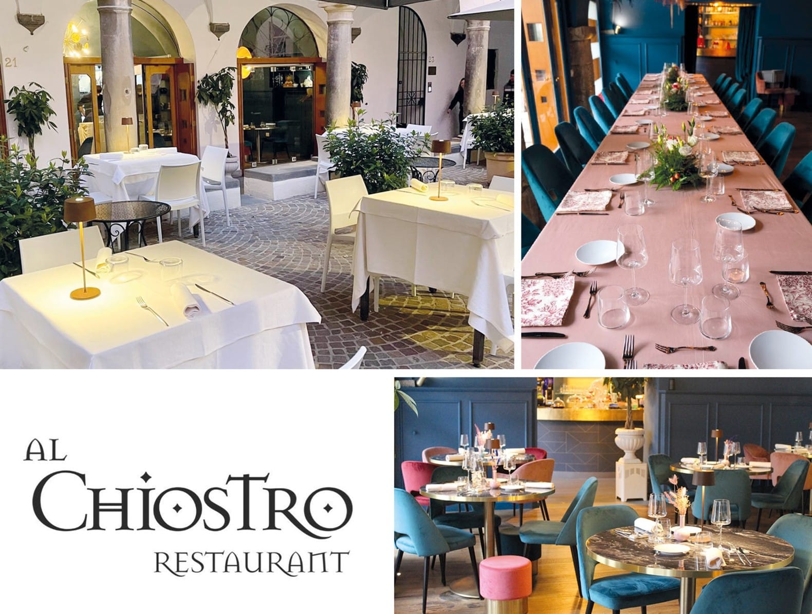 «Al Chiostro Restaurant», riapre il suggestivo dehors estivo