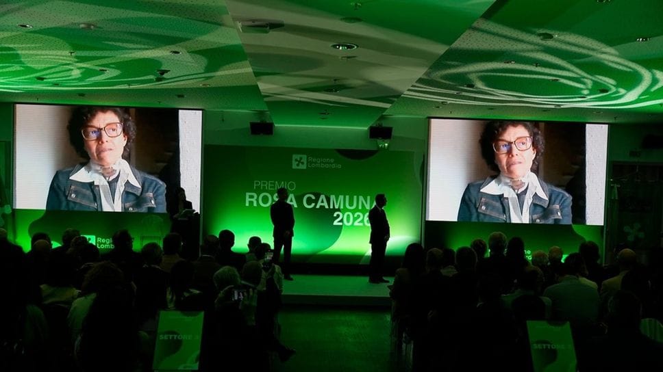 Rosa Camuna della Regione a Chiara Mocchi e Ragazzi on the Road - Foto/Video