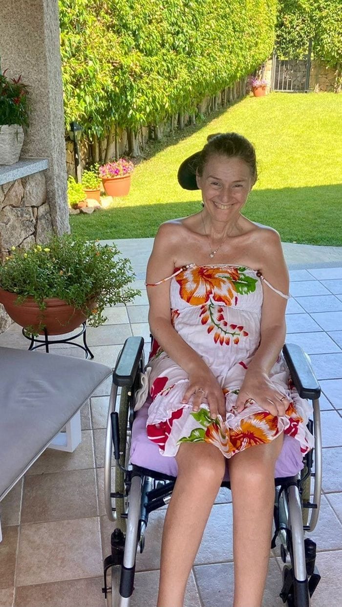 Quegli occhi che raccontano un mondo: «Ho la Sla, ma io vivo più di prima»