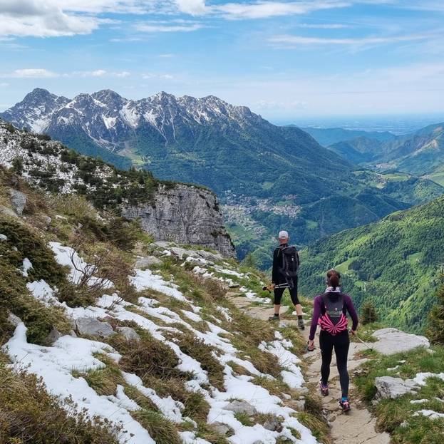 La suggestione dei panorami della Val Vedra