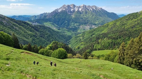 La suggestione dei panorami della Val Vedra