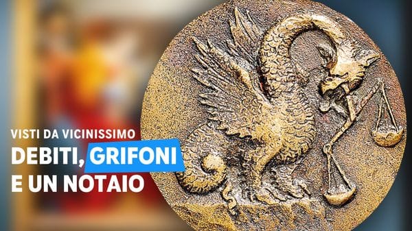 Lorenzo Lotto tra debiti e calzini: la storia in una medaglia della Carrara