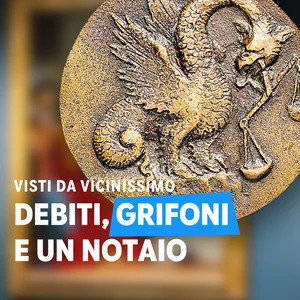 audio cover Lorenzo Lotto tra debiti e calzini: la storia in una medaglia della Carrara