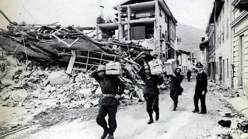 Friuli 1976, dal disastro una lezione di amore