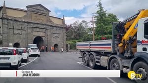 Sant'Agostino: nuovo incidente blocca l'accesso in Città Alta