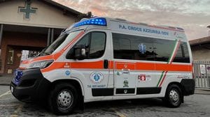 Incidente sul lavoro a Brembate Sopra, grave 28enne