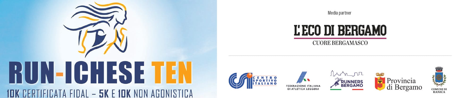 A Ranica torna la «Run-Ichese Ten», iscrizioni aperte per la gara competitiva e le non agonistiche