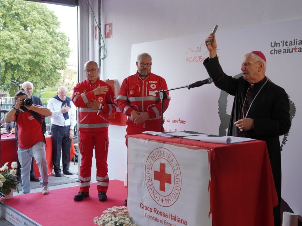 La Croce Rossa di Bergamo torna a casa: inaugurata la sede rinnovata - Foto e video