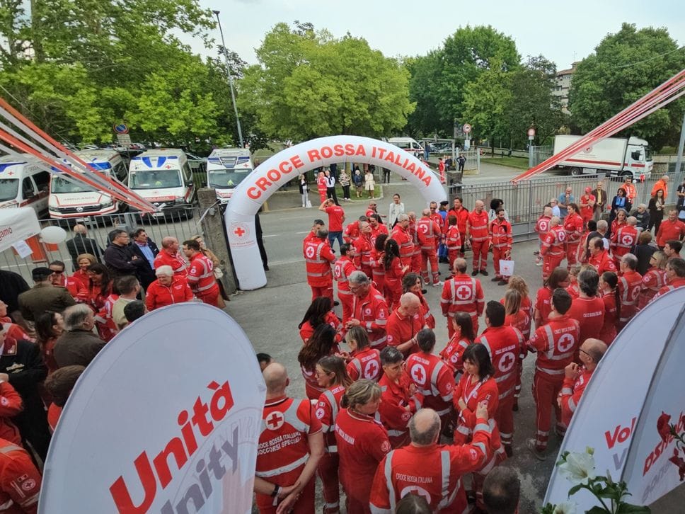 La Croce Rossa di Bergamo torna a casa: inaugurata la sede rinnovata - Foto e video