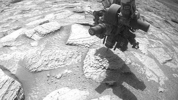 Marte, Curiosity libera la trivella da una roccia rimasta incastrata