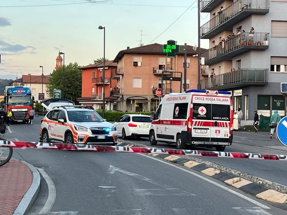 Tragedia in bici, il dolore di Castelli Calepio per la morte di Nicola
