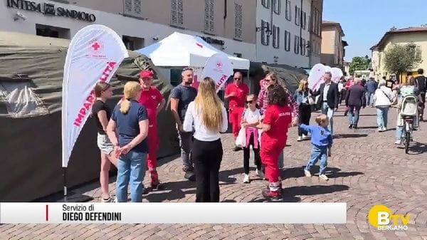 Treviglio, prevenzione e promozione della salute in piazza Garibaldi
