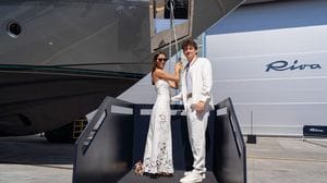 Superyacht Riva, il pilota Leclerc vara il «Sedici»