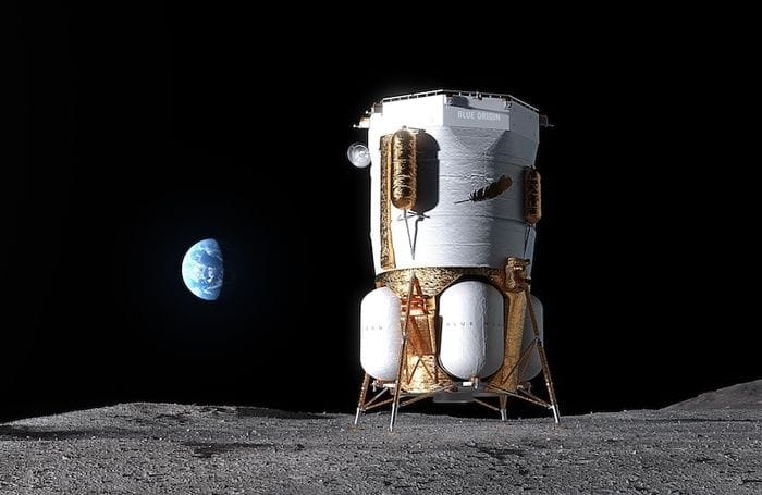 La Nasa cerca un nuovo razzo per il lander Blue Moon di Bezos 