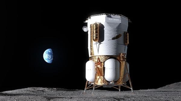 La Nasa cerca un nuovo razzo per il lander Blue Moon di Bezos 