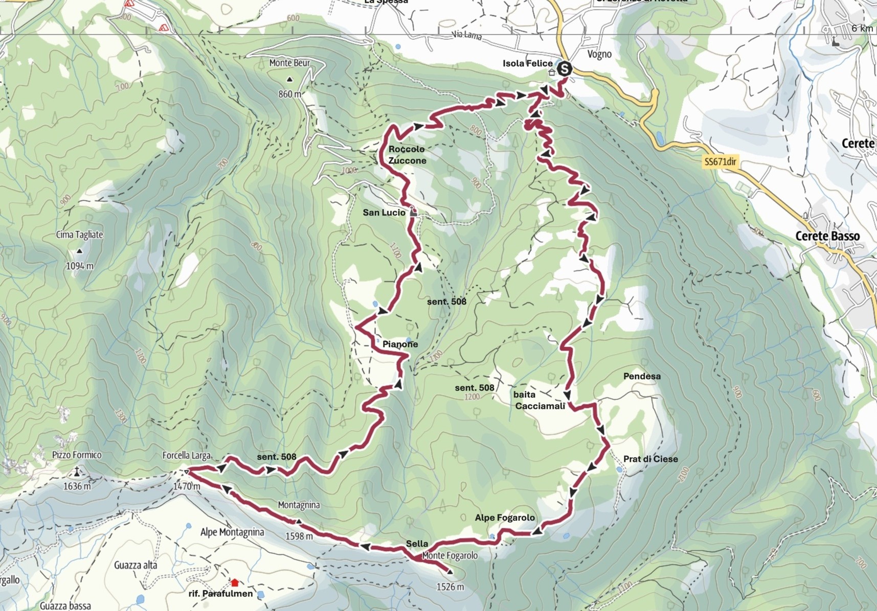 Il fascino discreto del monte Fogarolo