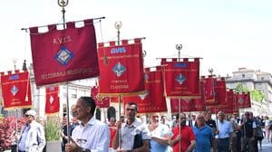 In città la festa per i novant’anni dell’Avis: «Generoso servizio alla comunità»