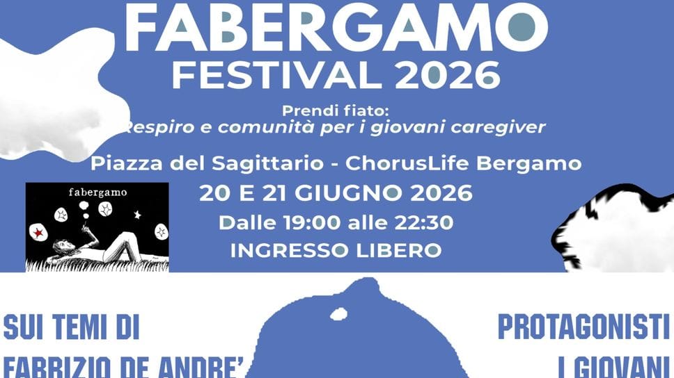 Fabergamo Festival 2026, musica e comunità per i giovani caregiver