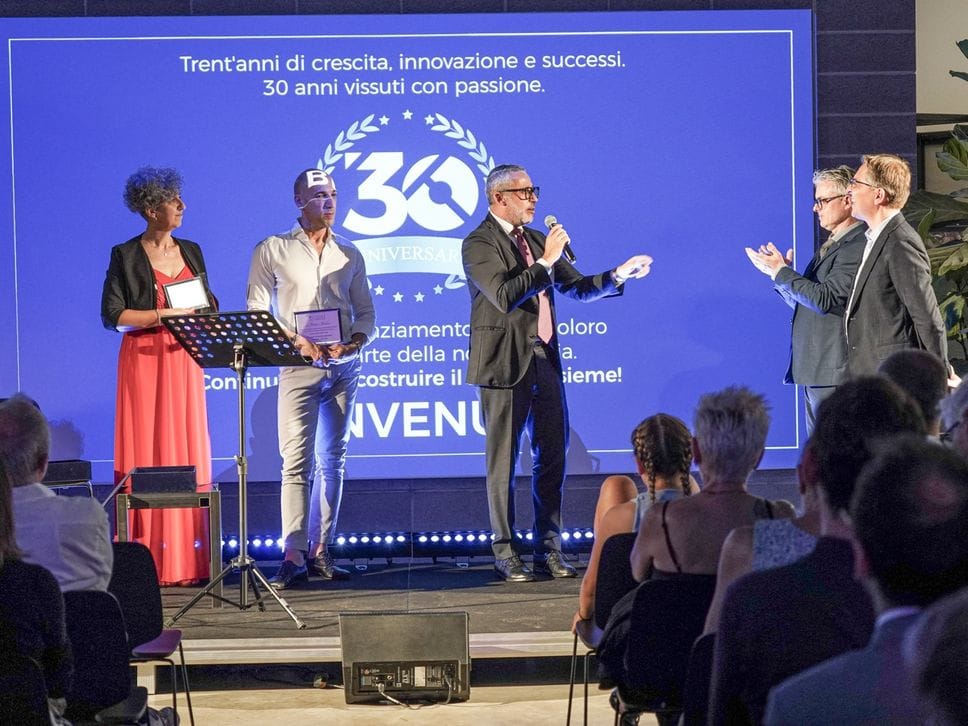 TecnicOffice festeggia trent’anni: una serata per celebrare lavoro, crescita e relazioni