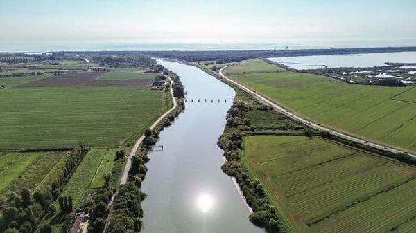 Anbi: portata del Po sotto la soglia, avanza il cuneo salino