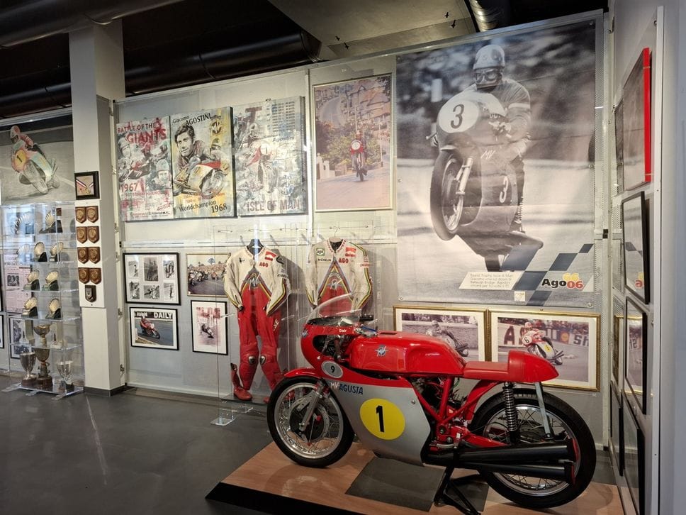 Giacomo Agostini, la leggenda del motociclismo in un museo