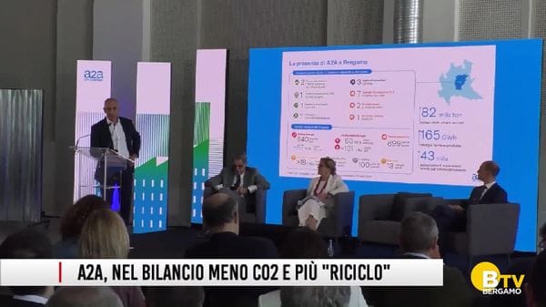 Bilancio sociale A2A: 41 milioni di investimenti, meno Co2 e più riciclo