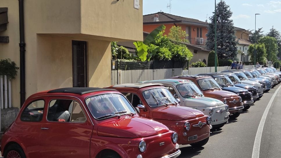 Fiat 500 d’epoca e non solo, domenica a Orio c’è il raduno
