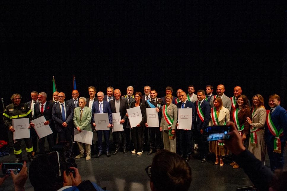 La Repubblica compie 80 anni, la celebrazione a Bergamo -Foto