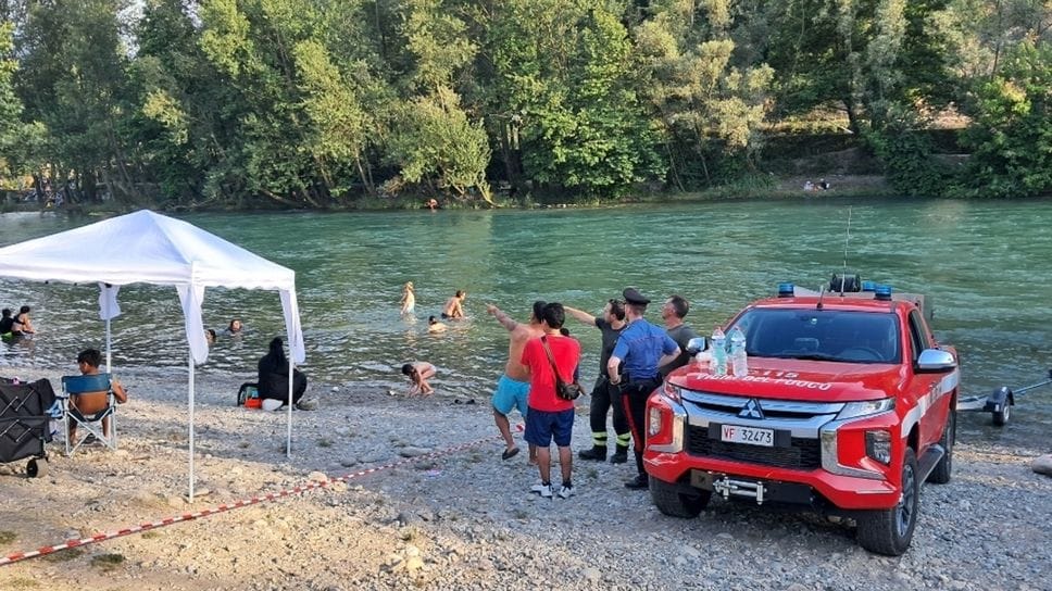Scompare nelle acque dell’Adda a Medolago, riprese le ricerche del 28enne