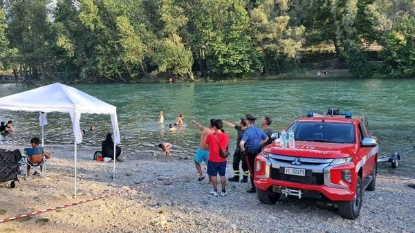 Scompare nelle acque dell’Adda a Medolago, riprese le ricerche del 28enne