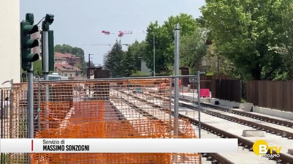 Bergamo-Villa d'Almè, linea 2 Teb, lavori completati entro i termini