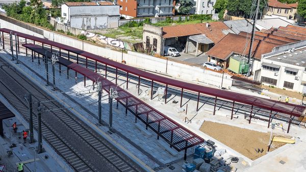 Nasce la nuova piazza al bivio tra le due linee «Uno spazio da vivere»