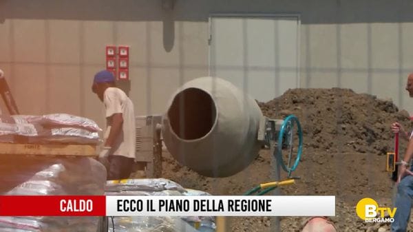 Ondata di calore: parte il Piano predisposto dalla Regione